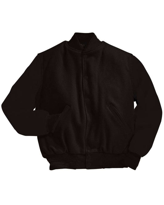 Custom Letterman Jacket with Leather Sleeves