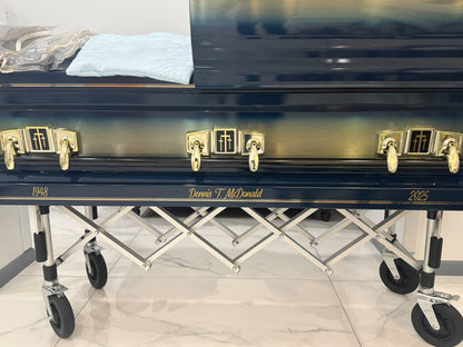 Casket Lettering